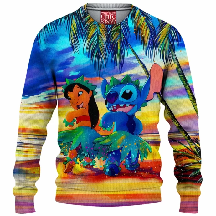 Lilo & Stitch Knitted Sweater