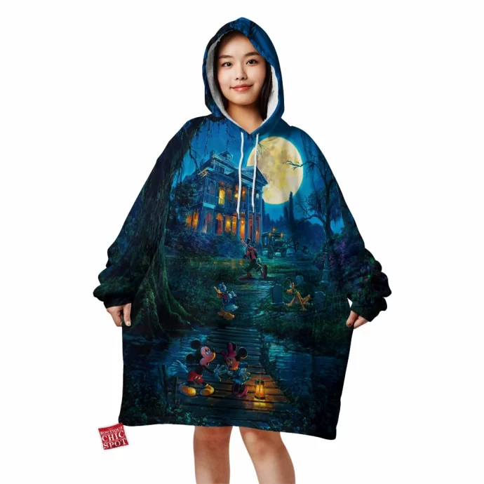 The Haunted Mansion Blanket Hoodie