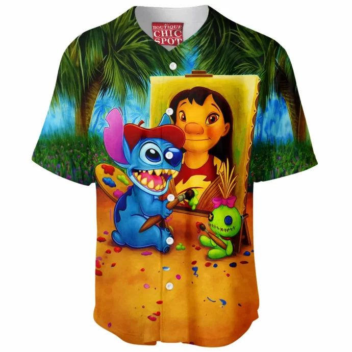 Lilo & Stitch Baseball Jersey