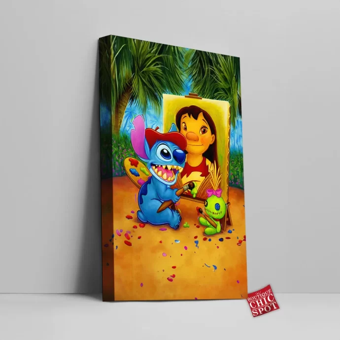 Lilo & Stitch Canvas Wall Art