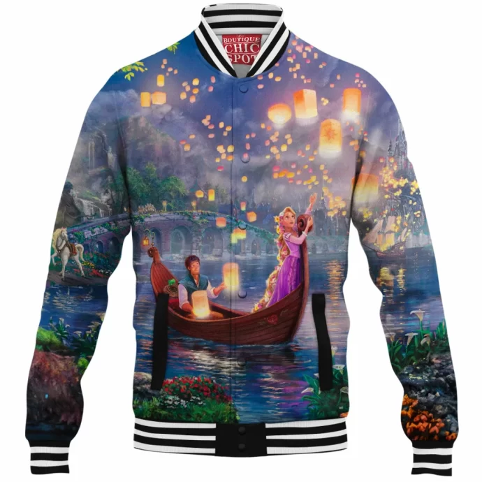 Tangled Baseball Jacket