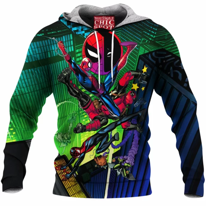 Spider-man Deadpool Fleece Hoodie