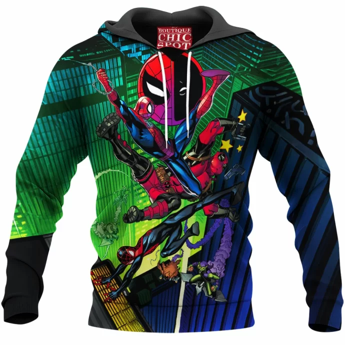 Spider-man Deadpool Hoodie