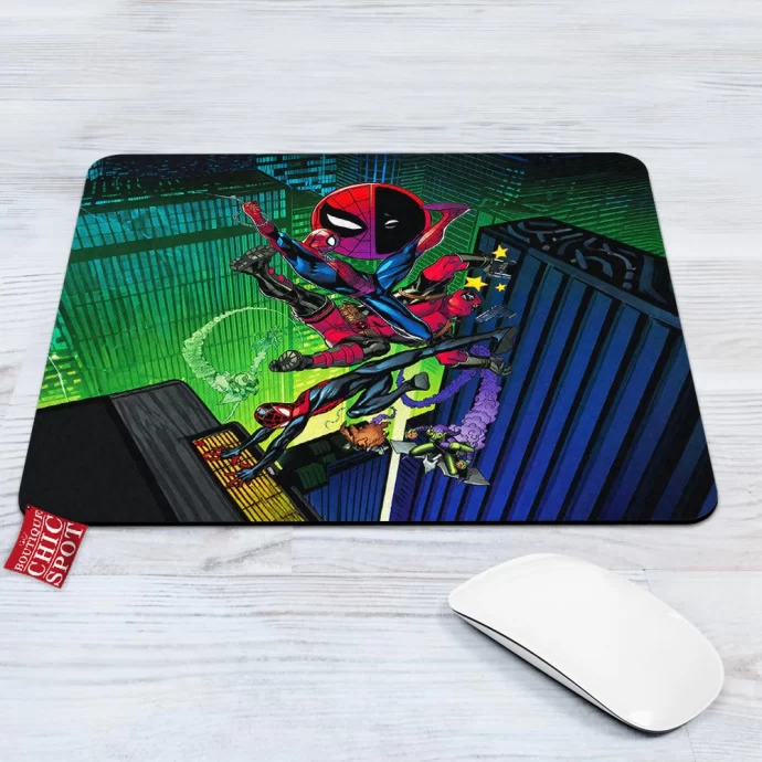 Spider-man Deadpool Mouse Pad