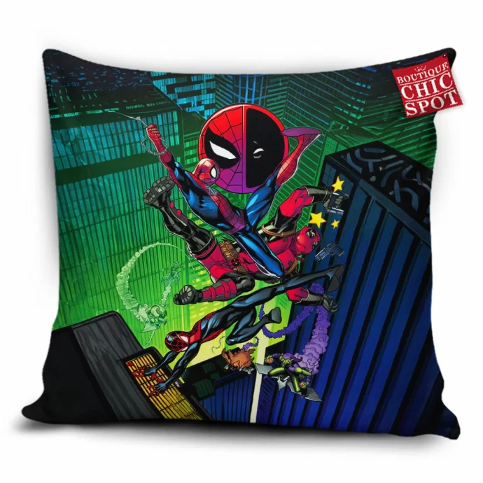 Spider-man Deadpool Pillow Cover