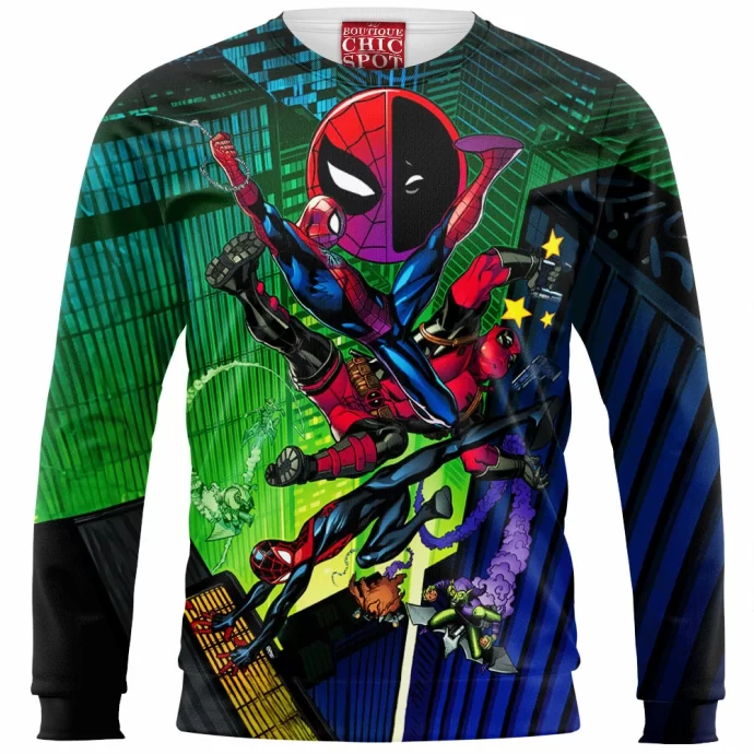 Spider-man Deadpool Sweatshirt