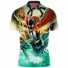 Comic Polo Shirt, Doctor Strange Polo Shirt