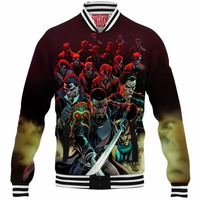 Blade Baseball-Jacket, Comic Baseball-Jacket