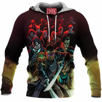 Blade Fleece-Hoodie, Comic Fleece-Hoodie
