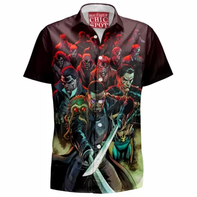 Blade Hawaiian-Shirt, Comic Hawaiian-Shirt