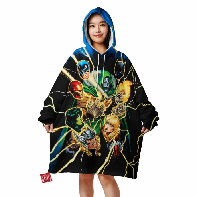 Doctor Doom Blanket Hoodie