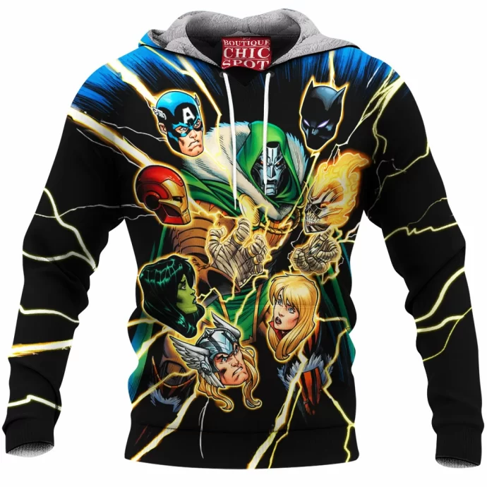 Doctor Doom Fleece Hoodie