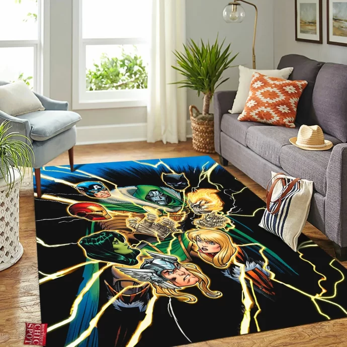 Doctor Doom Rectangle Rug