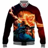 Comic Baseball-Jacket, Fantastic Four Baseball-Jacket
