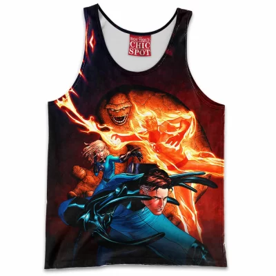 Comic Tank-Top, Fantastic Four Tank-Top