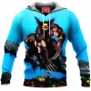 Comic Fleece-Hoodie, Wolverine Fleece-Hoodie
