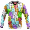 Cat Fleece-Hoodie