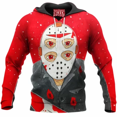 Friday The 13th Hoodie, Horror Hoodie, Jason Voorhees Hoodie