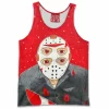 Friday The 13th Tank-Top, Horror Tank-Top, Jason Voorhees Tank-Top