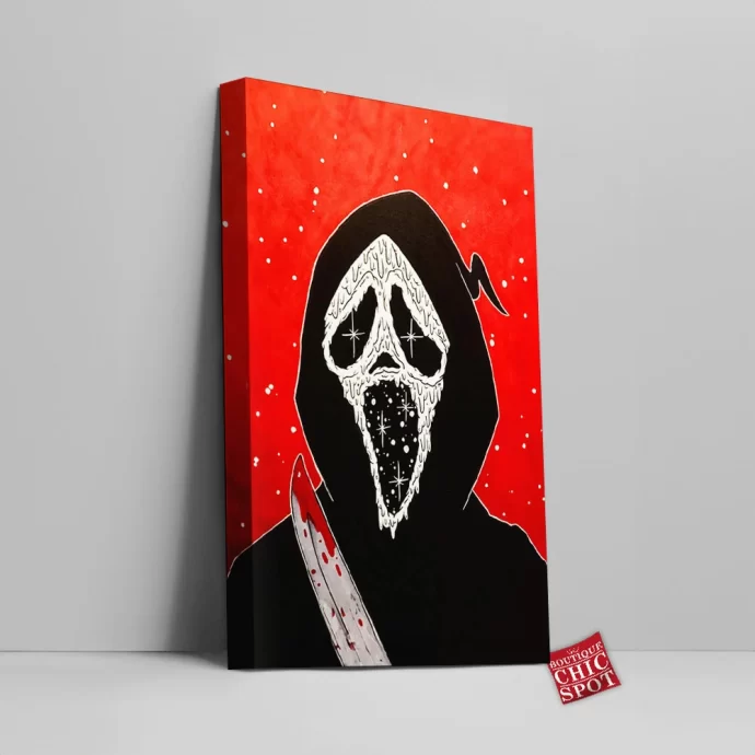 Ghostface Canvas Wall Art