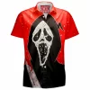 Ghostface Hawaiian-Shirt, Horror Hawaiian-Shirt, Scream Hawaiian-Shirt