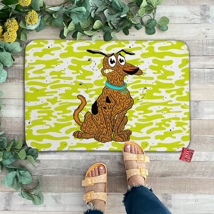 Scooby Doo x Courage the Cowardly Dog Doormat