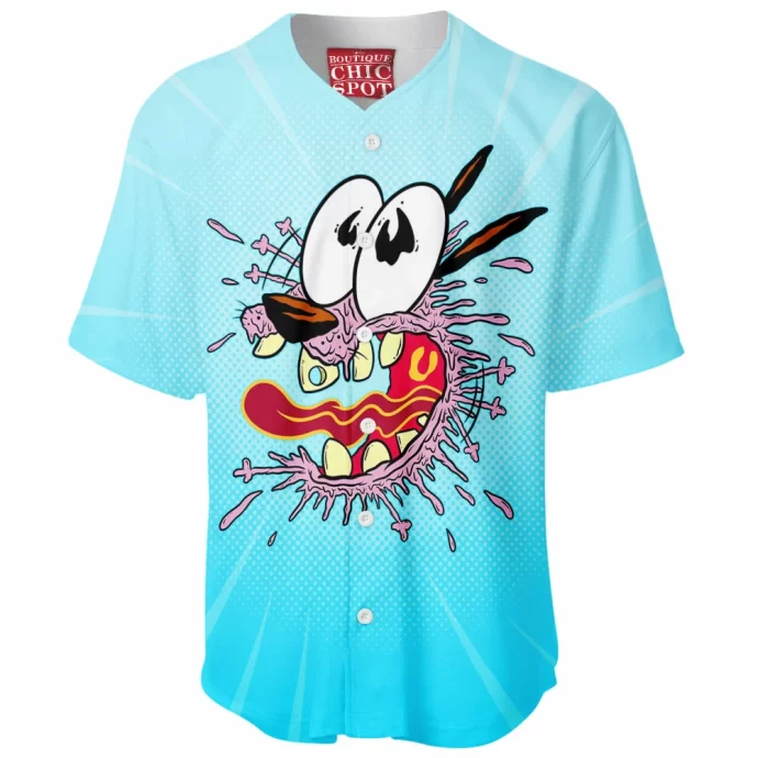 Courage the Cowardly Dog Baseball Jersey