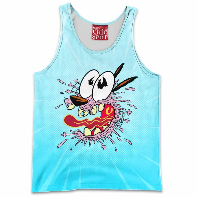 Courage the Cowardly Dog Tank Top