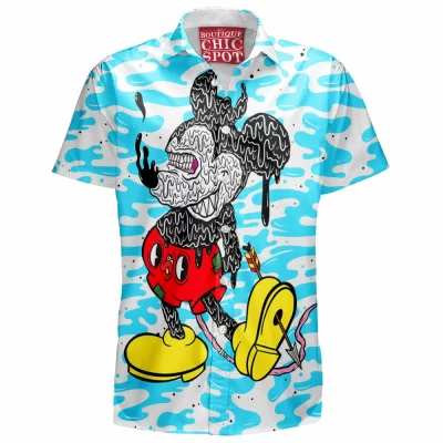 Animation Hawaiian-Shirt, Mickey Mouse Hawaiian-Shirt, Disney Hawaiian-Shirt