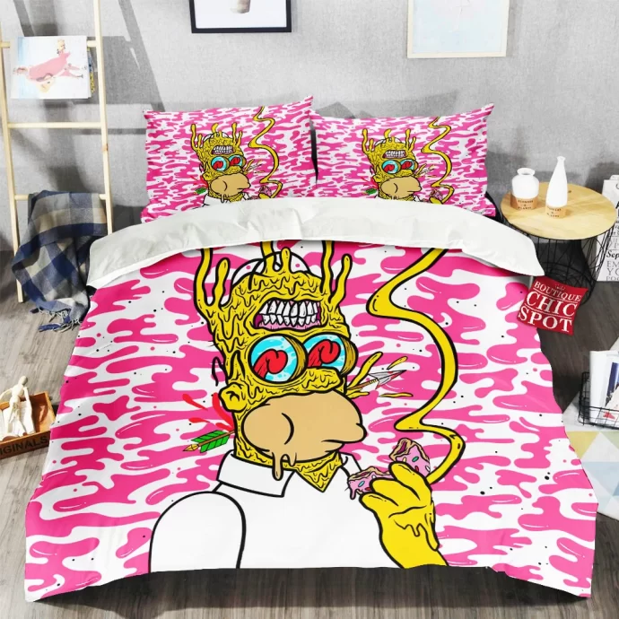 Homer Simpson Bedding Set