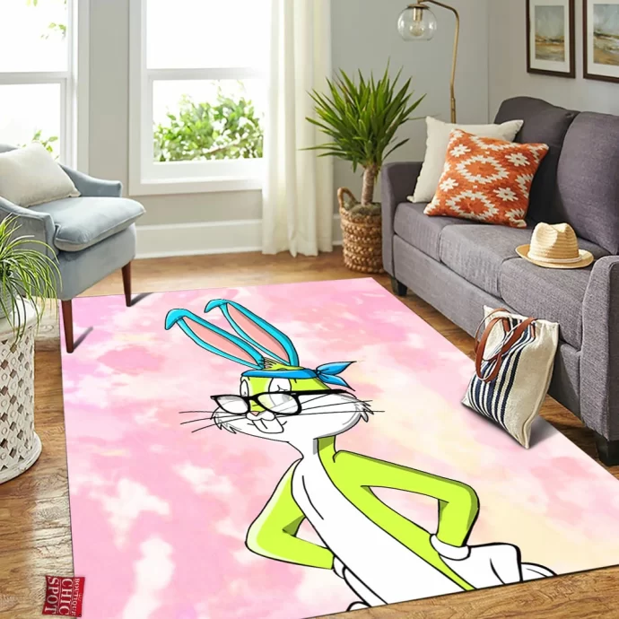 Bugs Bunny Rectangle Rug