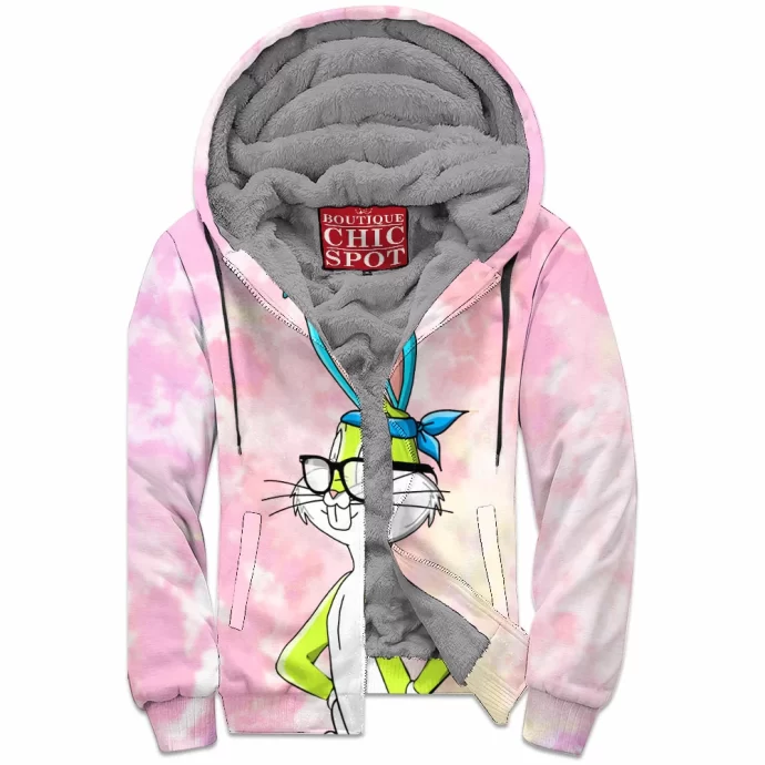 Bugs Bunny Zip Fleece Hoodie