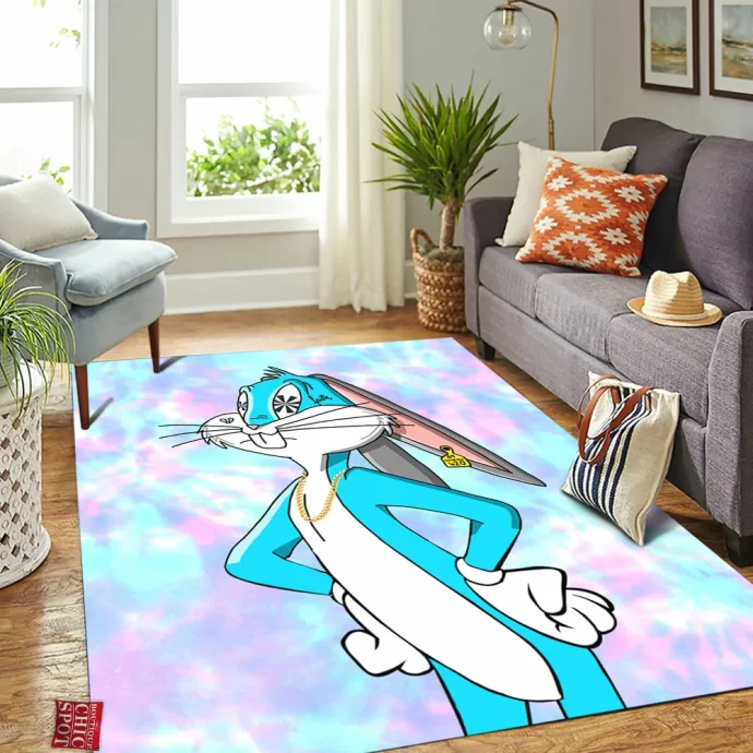 Bugs Bunny Rectangle Rug