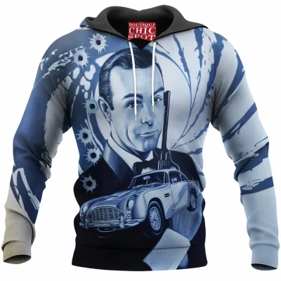 7 Hoodie, Movie Hoodie, James Bond Hoodie