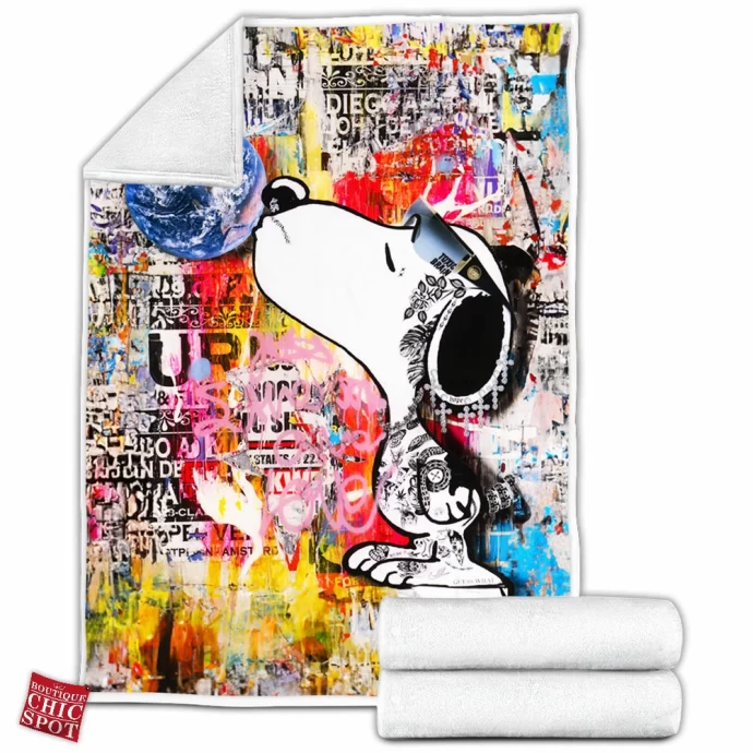 Snoopy Fleece Blanket