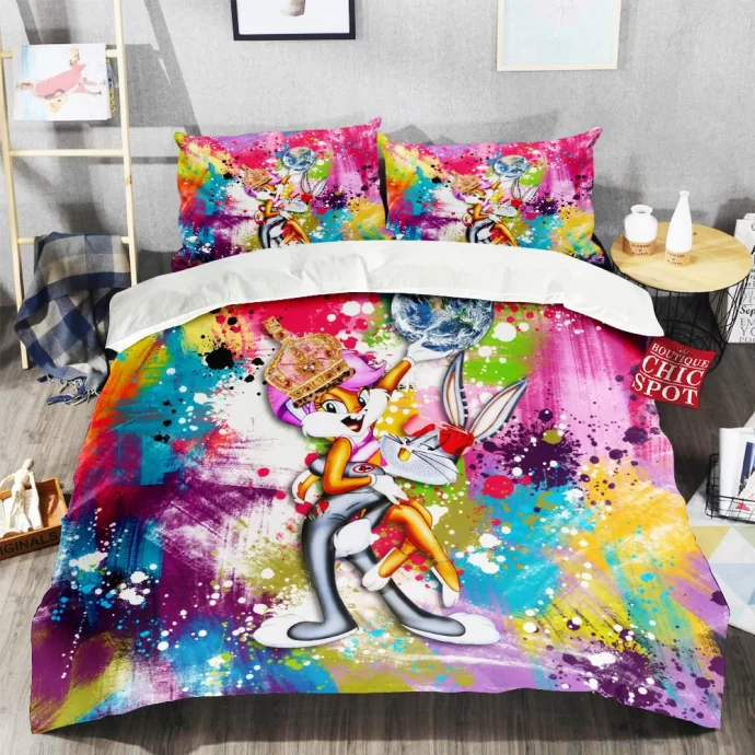 Bugs Bunny and Lola Bunny Bedding Set