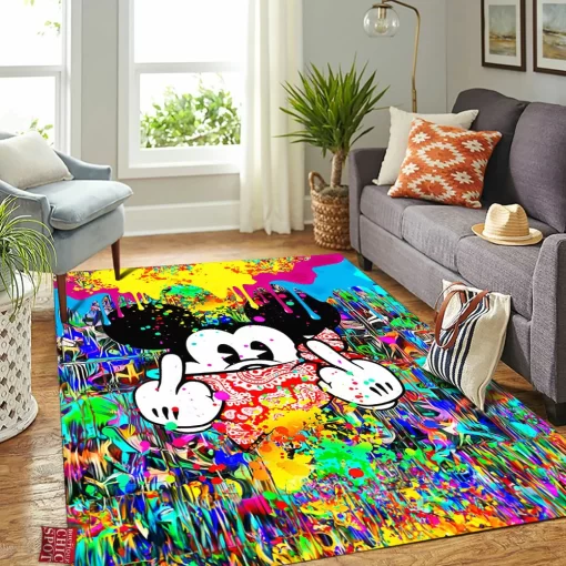 Mickey Mouse Rectangle Rug