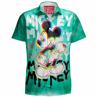 Animation Hawaiian-Shirt, Mickey Mouse Hawaiian-Shirt, Disney Hawaiian-Shirt