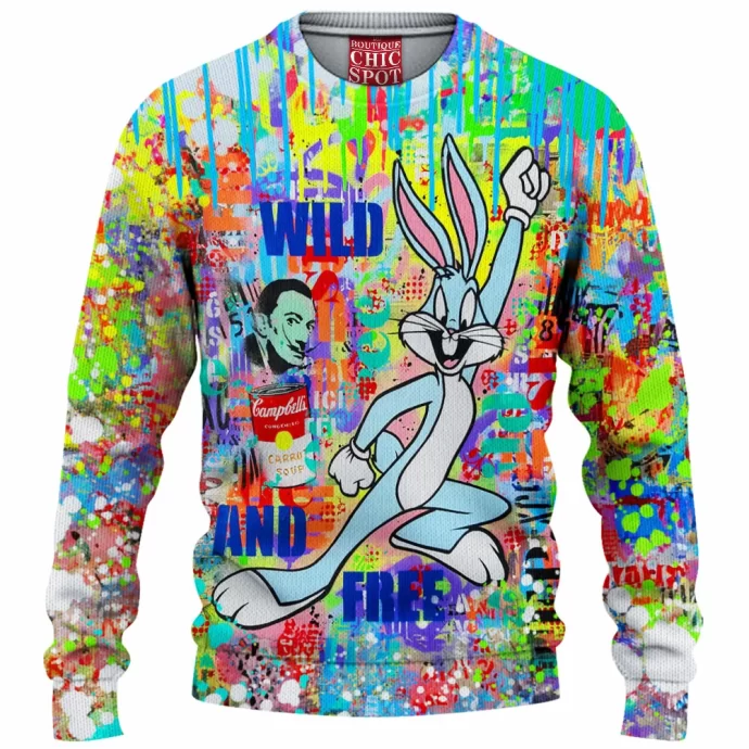 Bugs Bunny Knitted Sweater