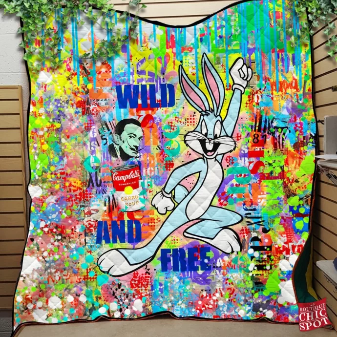 Bugs Bunny Quilt Blanket