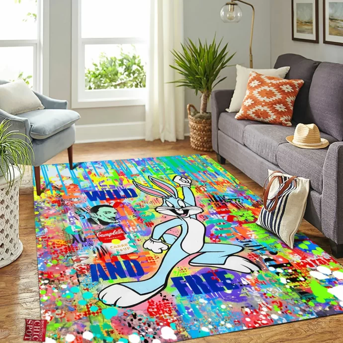 Bugs Bunny Rectangle Rug