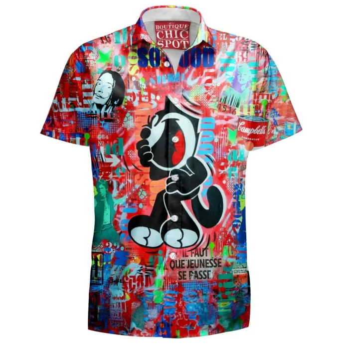 Felix The Cat Hawaiian Shirt