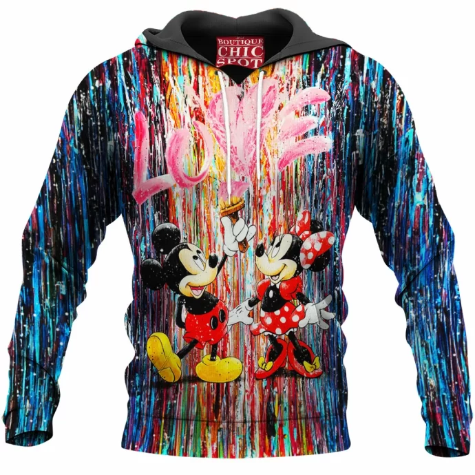 Mickey Mouse and Minnie Mouse Hoodie