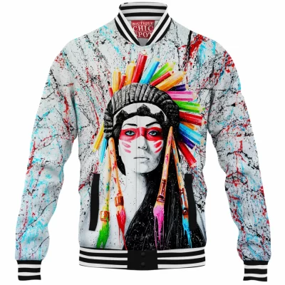 Native American Baseball-Jacket