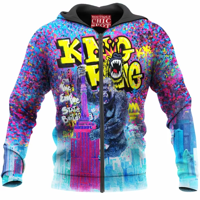 King Kong Zip Hoodie