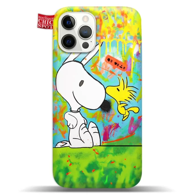 Woodstock and Snoopy Phone Case Iphone