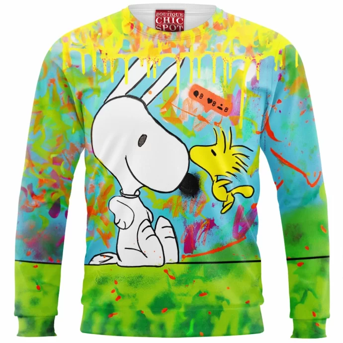 Woodstock and Snoopy Sweatshirt