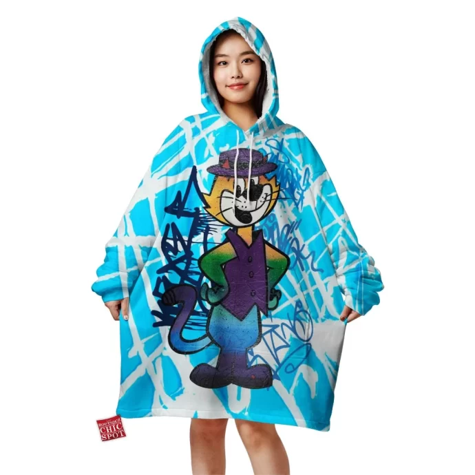 Top Cat Blanket Hoodie