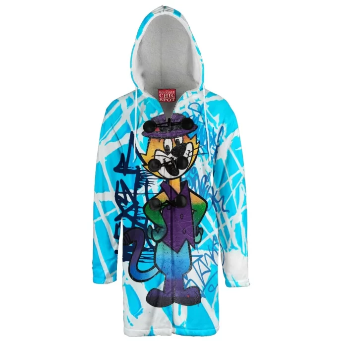 Top Cat Hooded Cloak Coat