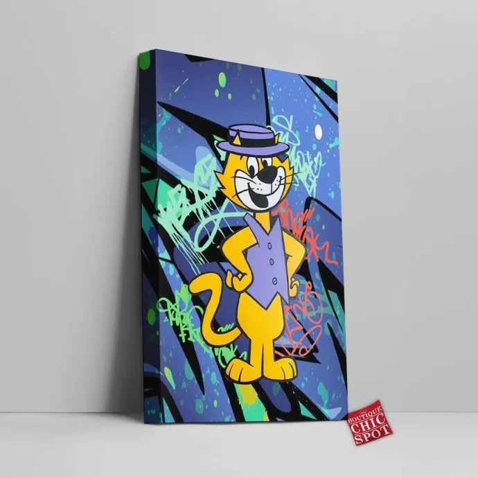 Top Cat Canvas Wall Art